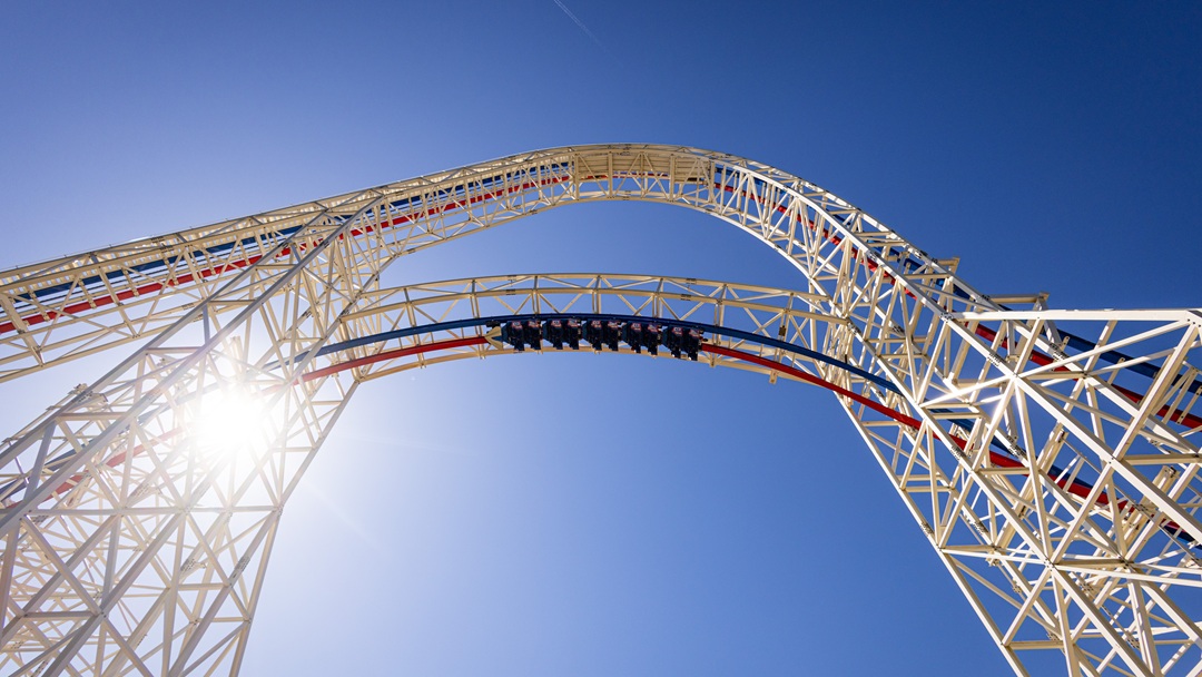 Six Flags Rescues Former Fun Spot Roller Coaster ArieForce One