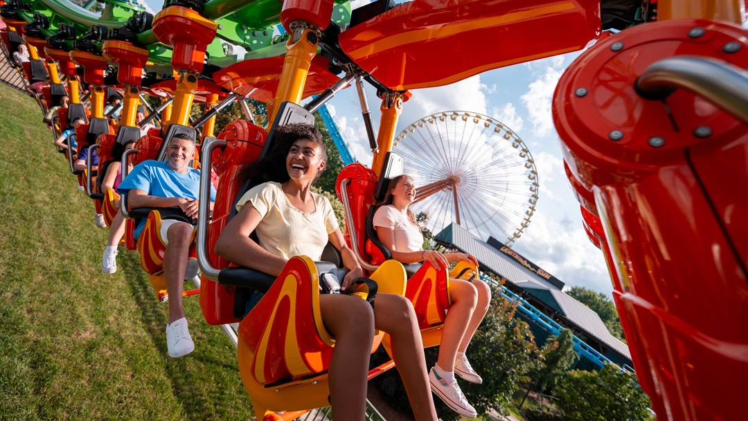 Kentucky Kingdom Debuts Flying Fox Family Coaster as Part of Expansion