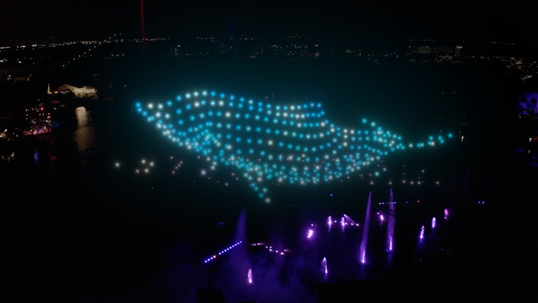 SeaWorld San Antonio Announces First-Ever Drone Show for Electric Ocean