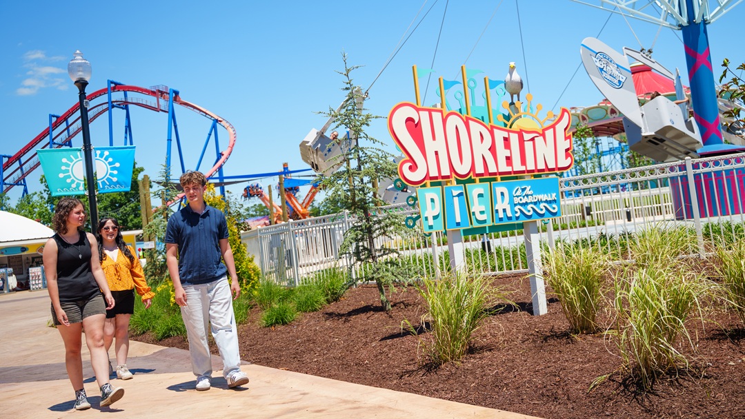 Shoreline Pier at The Boardwalk Opens at Six Flags Great Adventure