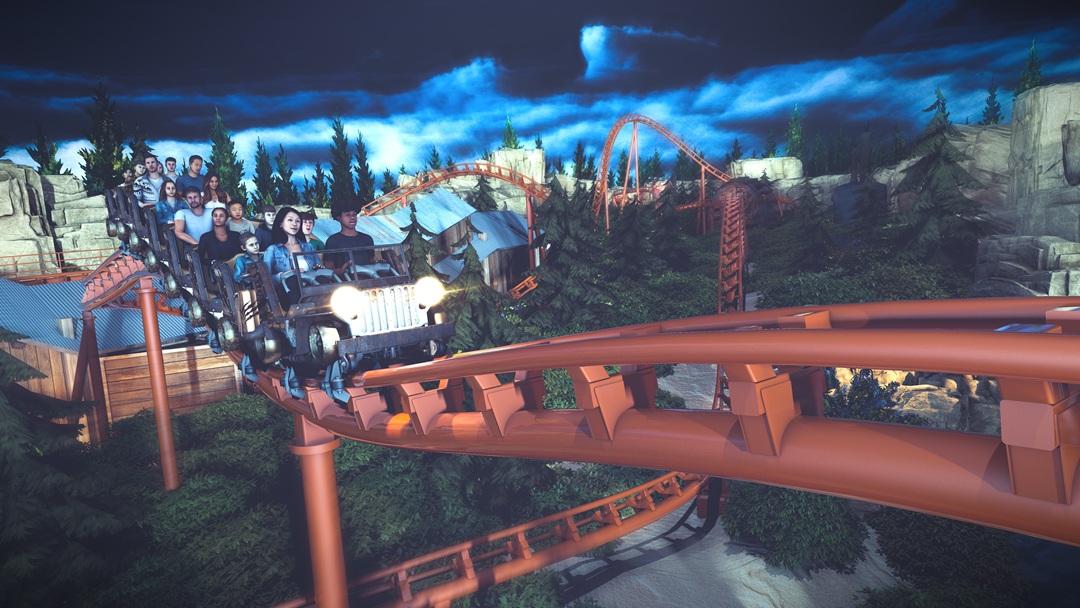 Werewolf Gorge Family Launch Coaster Opening at Six Flags Fiesta Texas in 2027